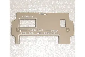 S233T100-1045, S-233T100-1045, Boeing Selcal EL LightPlate